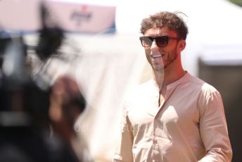 World © Octane Photographic Ltd. Formula 1 – Spanish Grand Prix - Circuit de Barcelona-Catalunya. Thursday 19th May 2022 Paddock. Scuderia AlphaTauri AT03 - Pierre Gasly.