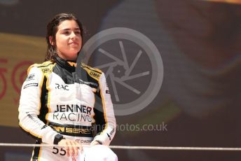 World © Octane Photographic Ltd. W Series – Spanish Grand Prix - Circuit de Barcelona-Catalunya. Saturday 21st May 2022 Race Podium. Tatuus F3 T-318. Jenner Racing – Jamie Chadwick
