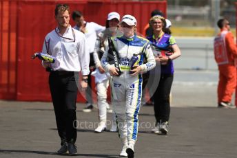 World © Octane Photographic Ltd. W Series – Spanish Grand Prix - Circuit de Barcelona-Catalunya. Saturday 21st May 2022 Race Podium. Tatuus F3 T-318. Click2Drive Bristol Street Motors W Series Team – Alice Powell.