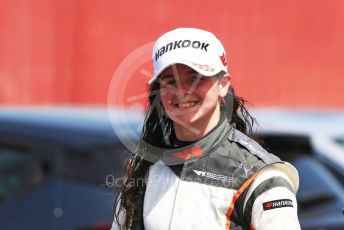 World © Octane Photographic Ltd. W Series – Spanish Grand Prix - Circuit de Barcelona-Catalunya. Saturday 21st May 2022 Race Podium. Tatuus F3 T-318. Racing X – Abbi Pulling