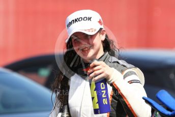 World © Octane Photographic Ltd. W Series – Spanish Grand Prix - Circuit de Barcelona-Catalunya. Saturday 21st May 2022 Race Podium. Tatuus F3 T-318. Racing X – Abbi Pulling