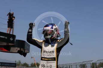 World © Octane Photographic Ltd. W Series – Spanish Grand Prix - Circuit de Barcelona-Catalunya. Saturday 21st May 2022 Race Podium. Tatuus F3 T-318. Jenner Racing – Jamie Chadwick