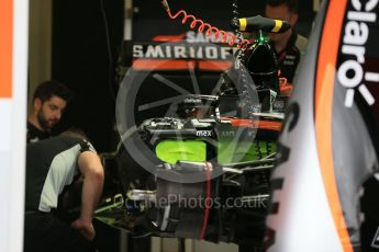 World © Octane Photographic Ltd. Sahara Force India VJM09 . Friday 18th March 2016, F1 Australian GP Pit Lane, Melbourne, Albert Park, Australia. Digital Ref :