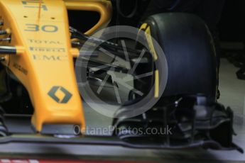 World © Octane Photographic Ltd. Renault Sport F1 Team RS16 – Jolyon Palmer. Friday 18th March 2016, F1 Australian GP Pit Lane, Melbourne, Albert Park, Australia. Digital Ref : 1527LB1D1542