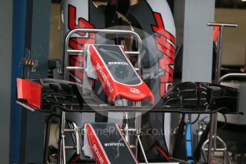 World © Octane Photographic Ltd. Haas F1 Team VF-16. Friday 18th March 2016, F1 Australian GP Pit Lane, Melbourne, Albert Park, Australia. Digital Ref : 1527LB1D1586