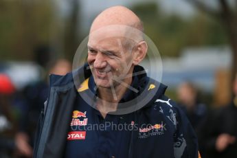 World © Octane Photographic Ltd. Red Bull Racing - Adrian Newey. Friday 18th March 2016, F1 Australian GP - Melbourne Walk, Melbourne, Albert Park, Australia. Digital Ref : 1527LB1D1668