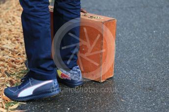 World © Octane Photographic Ltd. Red Bull Racing - Adrian Newey. Friday 18th March 2016, F1 Australian GP - Melbourne Walk, Melbourne, Albert Park, Australia. Digital Ref : 1527LB1D1670