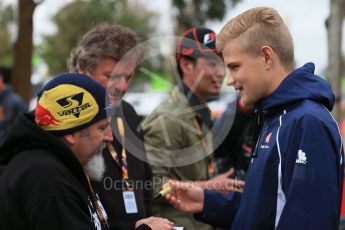 World © Octane Photographic Ltd. Sauber F1 Team – Marcus Ericsson. Friday 18th March 2016, F1 Australian GP - Melbourne Walk, Melbourne, Albert Park, Australia. Digital Ref : 1527LB1D1697