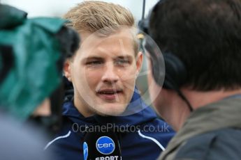 World © Octane Photographic Ltd. Sauber F1 Team – Marcus Ericsson. Friday 18th March 2016, F1 Australian GP - Melbourne Walk, Melbourne, Albert Park, Australia. Digital Ref : 1527LB1D1705