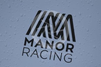 World © Octane Photographic Ltd. Manor Racing logo. Friday 18th March 2016, F1 Australian GP - Melbourne Walk, Melbourne, Albert Park, Australia. Digital Ref : 1527LB1D1741