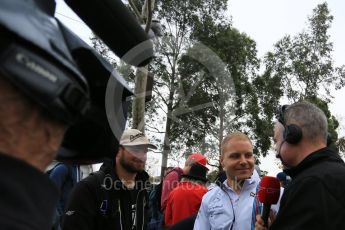 World © Octane Photographic Ltd. Williams Martini Racing, Williams Mercedes – Valtteri Bottas. Friday 18th March 2016, F1 Australian GP - Melbourne Walk, Melbourne, Albert Park, Australia. Digital Ref : 1527LB5D1042