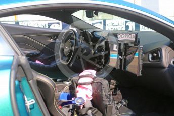 World © Octane Photographic Ltd. Formula 1 – Etihad F1 Grand Prix Abu Dhabi. Aston Martin Vantage F1/F2 safety Car. Yas Marina Circuit, Abu Dhabi. Saturday 11th December 2021.