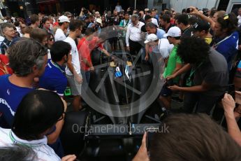 World © Octane Photographic Ltd. Formula 1 - Italian Grand Prix – FIA Formula 2 2018 Car Launch. Monza, Italy. Thursday 31st August 2017. Digital Ref: 1936LB2D7702