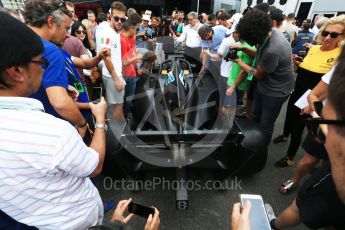 World © Octane Photographic Ltd. Formula 1 - Italian Grand Prix – FIA Formula 2 2018 Car Launch. Monza, Italy. Thursday 31st August 2017. Digital Ref: 1936LB2D7708