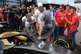 World © Octane Photographic Ltd. Formula 1 - Italian Grand Prix – FIA Formula 2 2018 Car Launch. Monza, Italy. Thursday 31st August 2017. Digital Ref: 1936LB2D7737