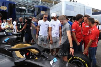 World © Octane Photographic Ltd. Formula 1 - Italian Grand Prix – FIA Formula 2 2018 Car Launch. Monza, Italy. Thursday 31st August 2017. Digital Ref: 1936LB2D7742