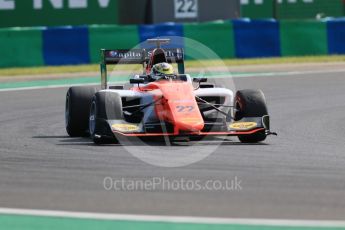 World © Octane Photographic Ltd. GP3 – Hungarian GP – Practice. MP Motorsport - Dorian Boccolacci. Hungaroring, Budapest, Hungary. Friday 27th July 2018.