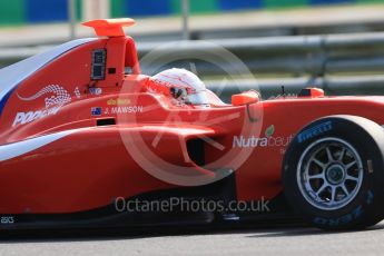World © Octane Photographic Ltd. GP3 – Hungarian GP – Practice. Arden International - Joey Mawson. Hungaroring, Budapest, Hungary. Friday 27th July 2018.