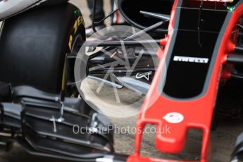 World © Octane Photographic Ltd. Formula 1 winter test 1, Haas F1 Team VF-17 physical unveil, Circuit de Barcelona-Catalunya. Monday 27th February 2017. Digital Ref : 17779LB1D8158