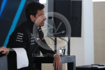 World © Octane Photographic Ltd. Formula 1 –. Mercedes AMG Petronas Motorsport AMG F1 W09 EQ Power+ launch, Toto Wolff (Team Principal and CEO) – Silverstone, UK. Thursday 22nd February 2018. Digital Ref : 2020CB1D7813