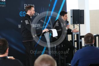 World © Octane Photographic Ltd. Formula 1 –. Mercedes AMG Petronas Motorsport AMG F1 W09 EQ Power+ launch, Toto Wolff (Team Principal and CEO) – Silverstone, UK. Thursday 22nd February 2018. Digital Ref : 2020CB1D7816