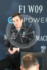 World © Octane Photographic Ltd. Formula 1 –. Mercedes AMG Petronas Motorsport AMG F1 W09 EQ Power+ launch, Toto Wolff (Team Principal and CEO) – Silverstone, UK. Thursday 22nd February 2018. Digital Ref : 2020CB1D7848