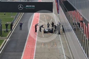 World © Octane Photographic Ltd. Formula 1 –. Mercedes AMG Petronas Motorsport AMG F1 W09 EQ Power+ launch – Silverstone, UK. Thursday 22nd February 2018. Digital Ref : 2020LB1D7884