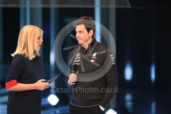 World © Octane Photographic Ltd. Formula 1 –. Mercedes AMG Petronas Motorsport AMG F1 W09 EQ Power+ launch, Toto Wolff (Team Principal and CEO) – Silverstone, UK. Thursday 22nd February 2018. Digital Ref : 2020LB1D8075