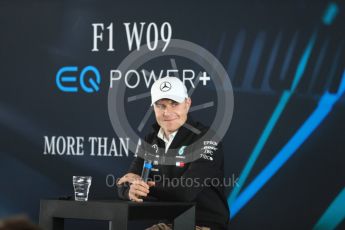 World © Octane Photographic Ltd. Formula 1 –. Mercedes AMG Petronas Motorsport AMG F1 W09 EQ Power+ launch, Valtteri Bottas – Silverstone, UK. Thursday 22nd February 2018. Digital Ref : 2020LB1D8248