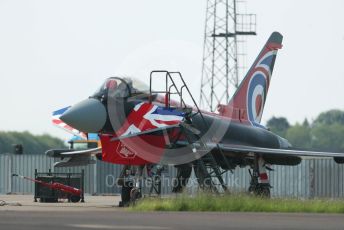 RAF Coningsby. Eurofighter Typhoon FGR4 ZJ914 29Sqn "Black Jack", Typhoon Display Team, Flt Lt James Sainty "Anarchy 1". 2nd June 2021. World © Octane Photographic Ltd.