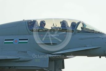 RAF Coningsby. Eurofighter Typhoon T3 (12 Sqn) ZK383 taxiing to the runway. 2nd June 2021. World © Octane Photographic Ltd.