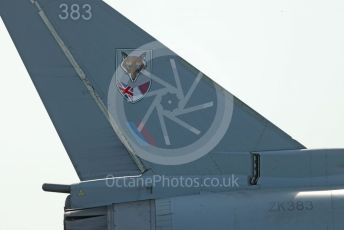 RAF Coningsby. Eurofighter Typhoon T3 (12 Sqn) ZK383 taxiing to the runway. 2nd June 2021. World © Octane Photographic Ltd.