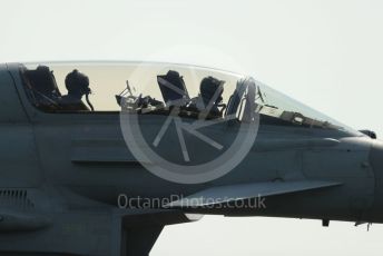 RAF Coningsby. Eurofighter Typhoon T3 ZK379 taxiing to the runway. 2nd June 2021. World © Octane Photographic Ltd.