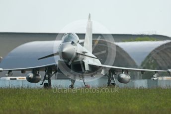 RAF Coningsby. Eurofighter Typhoon FGR4 ZK315 taxiing to the runway. 2nd June 2021. World © Octane Photographic Ltd.