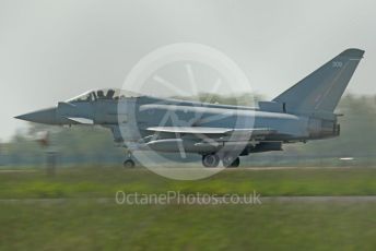 RAF Coningsby. Eurofighter Typhoon FGR4 ZK309 taxiing to the runway. 2nd June 2021. World © Octane Photographic Ltd.