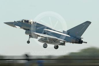 RAF Coningsby. Eurofighter Typhoon T3 ZK380 takes off. 2nd June 2021. World © Octane Photographic Ltd.