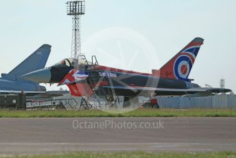 RAF Coningsby. Eurofighter Typhoon FGR4 ZJ914 29Sqn "Black Jack", Typhoon Display Team, Flt Lt James Sainty "Anarchy 1". 2nd June 2021. World © Octane Photographic Ltd.