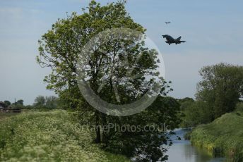 RAF Coningsby. Eurofighter Typhoon T3 ZK383 and ZK379 both of 12 Sqn come in to land. 2nd June 2021. World © Octane Photographic