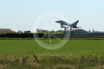 RAF Coningsby. Eurofighter Typhoon T3 ZK379 comes in to land. 2nd June 2021. World © Octane Photographic