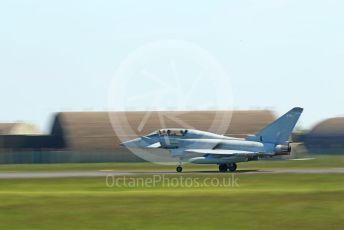 RAF Coningsby. Eurofighter Typhoon T3 ZK379 lands. 2nd June 2021. World © Octane Photographic