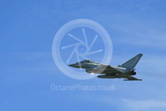 RAF Coningsby. Eurofighter Typhoon FGR4 ZK365 takes off. 2nd June 2021. World © Octane Photographic