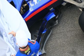 World © Octane Photographic Ltd. Formula 1 – Winter Test 1. Scuderia Toro Rosso STR13 Car Launch. Circuit de Barcelona-Catalunya, Spain. Monday 26th February 2018.