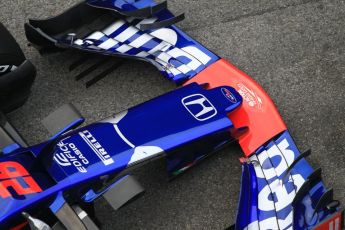 World © Octane Photographic Ltd. Formula 1 – Winter Test 1. Scuderia Toro Rosso STR13 Car Launch. Circuit de Barcelona-Catalunya, Spain. Monday 26th February 2018.