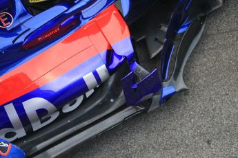 World © Octane Photographic Ltd. Formula 1 – Winter Test 1. Scuderia Toro Rosso STR13 Car Launch. Circuit de Barcelona-Catalunya, Spain. Monday 26th February 2018.
