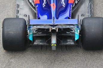 World © Octane Photographic Ltd. Formula 1 – Winter Test 1. Scuderia Toro Rosso STR13 Car Launch. Circuit de Barcelona-Catalunya, Spain. Monday 26th February 2018.