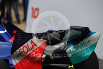 World © Octane Photographic Ltd. Formula 1 – Winter Test 1. Scuderia Toro Rosso STR13 Car Launch. Circuit de Barcelona-Catalunya, Spain. Monday 26th February 2018.